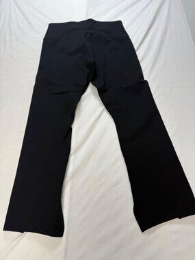 SPANX Black Wide Leg Split Hem Pants Plus Size 1X